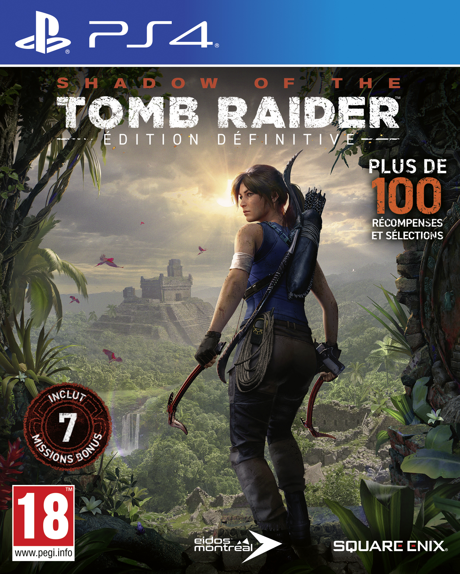 jaquette du jeu vidéo Shadow of the Tomb Raider: Definitive Edition