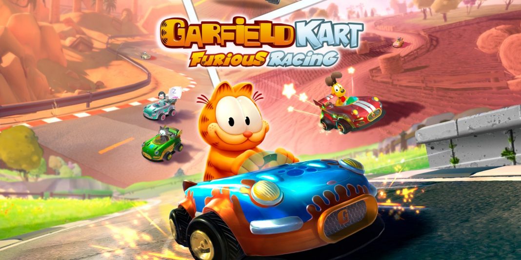 jaquette du jeu vidéo Garfield Kart