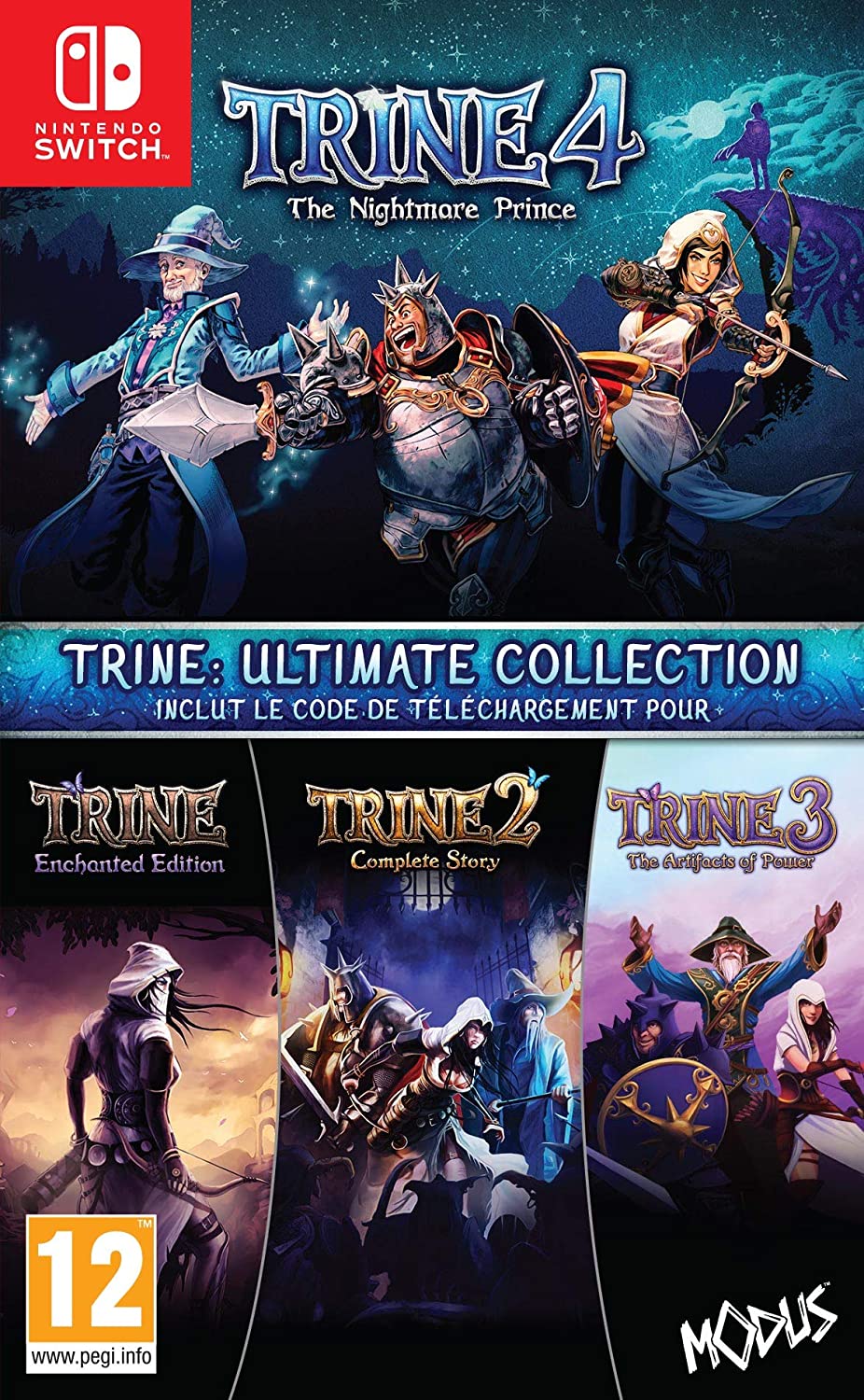 jaquette du jeu vidéo Trine : Ultimate Collection