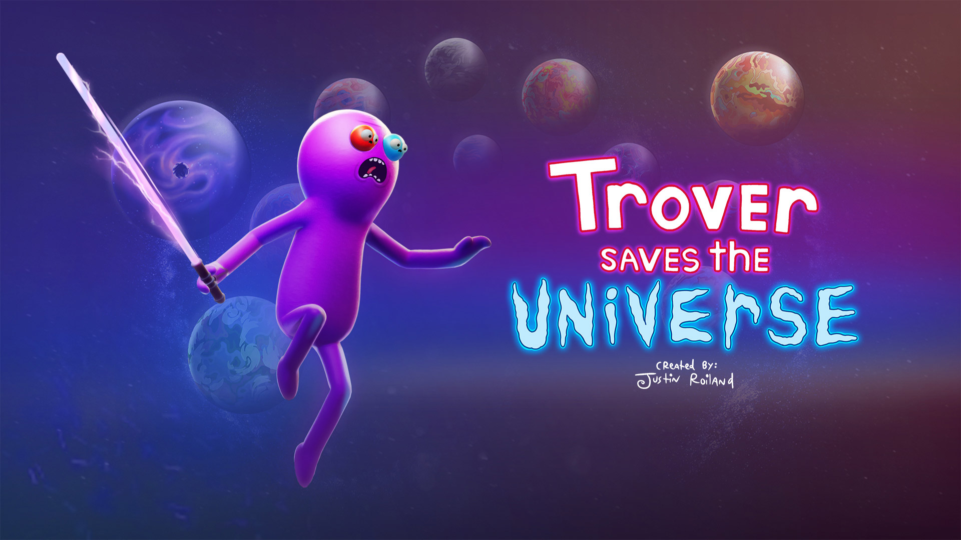 jaquette du jeu vidéo Trover Saves the Universe