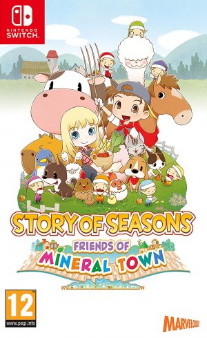 jaquette du jeu vidéo Story of seasons: Friends of Mineral Town