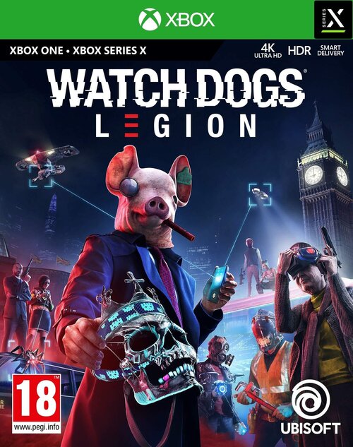 jaquette du jeu vidéo Watch Dogs Legion