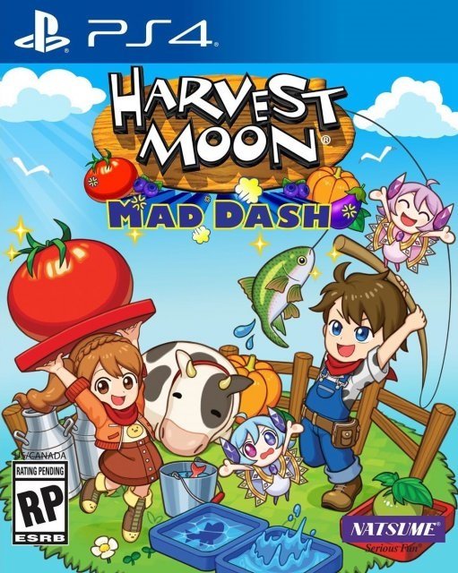 jaquette du jeu vidéo Harvest Moon: Mad Dash