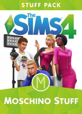 jaquette du jeu vidéo Les Sims 4 : Moschino Kit D'objets