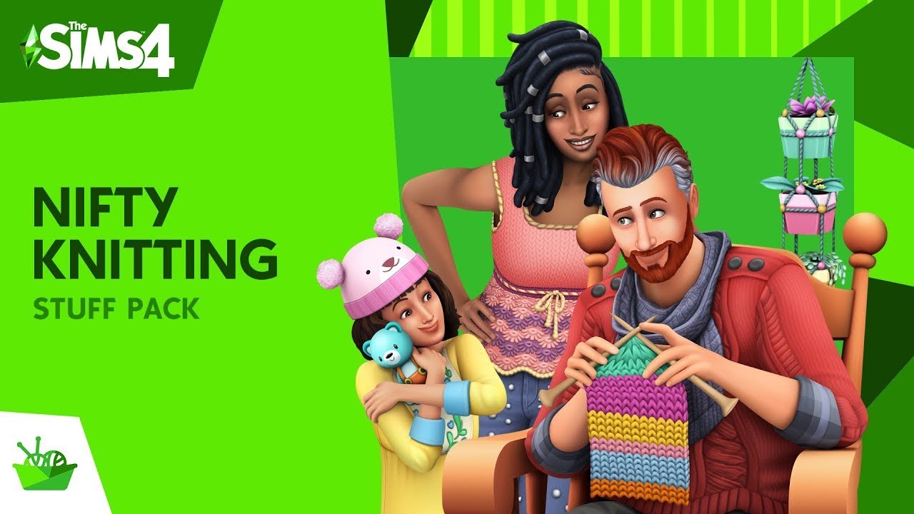 jaquette du jeu vidéo Les Sims 4 : Kit d'objets Tricot De Pro
