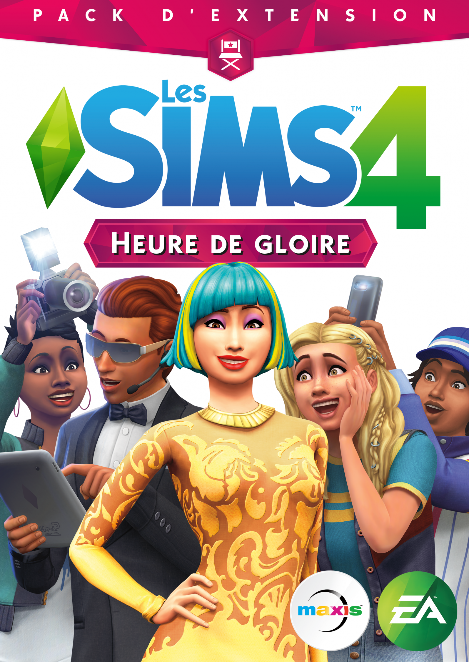 jaquette du jeu vidéo Les Sims 4 : Heure De Gloire