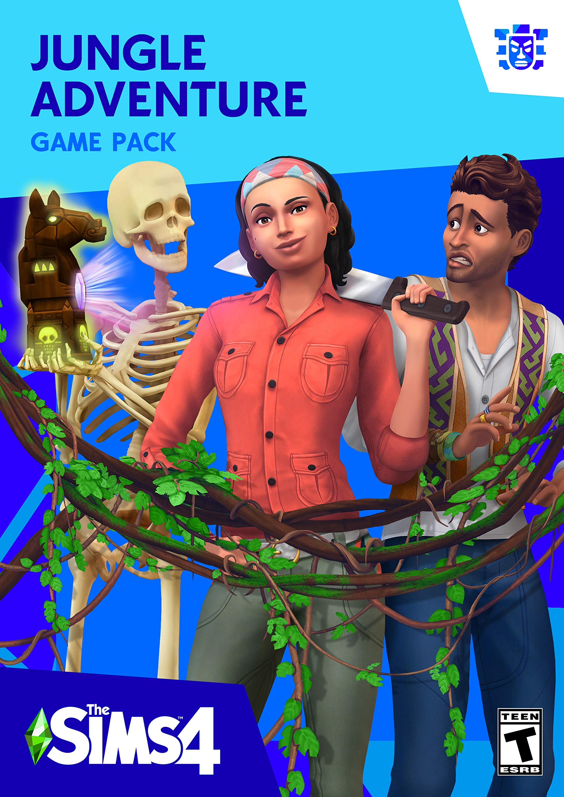 jaquette du jeu vidéo Les Sims 4 : Dans La Jungle