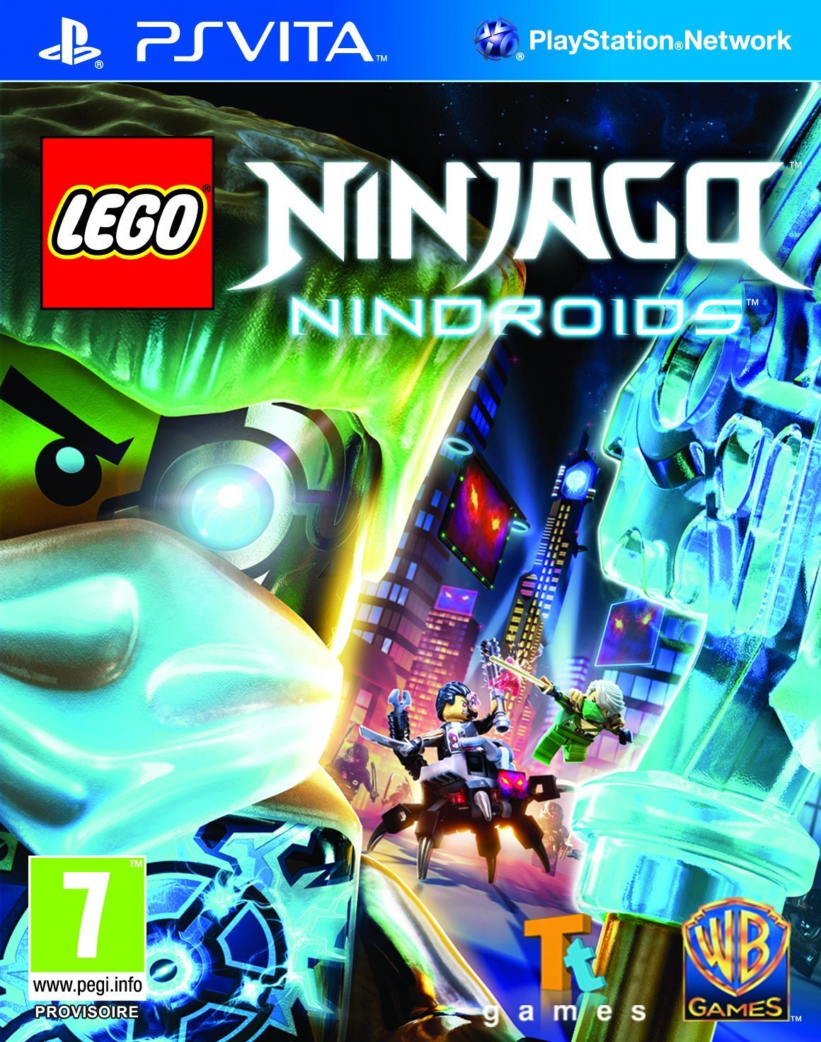 jaquette du jeu vidéo LEGO Ninjago: Nindroids