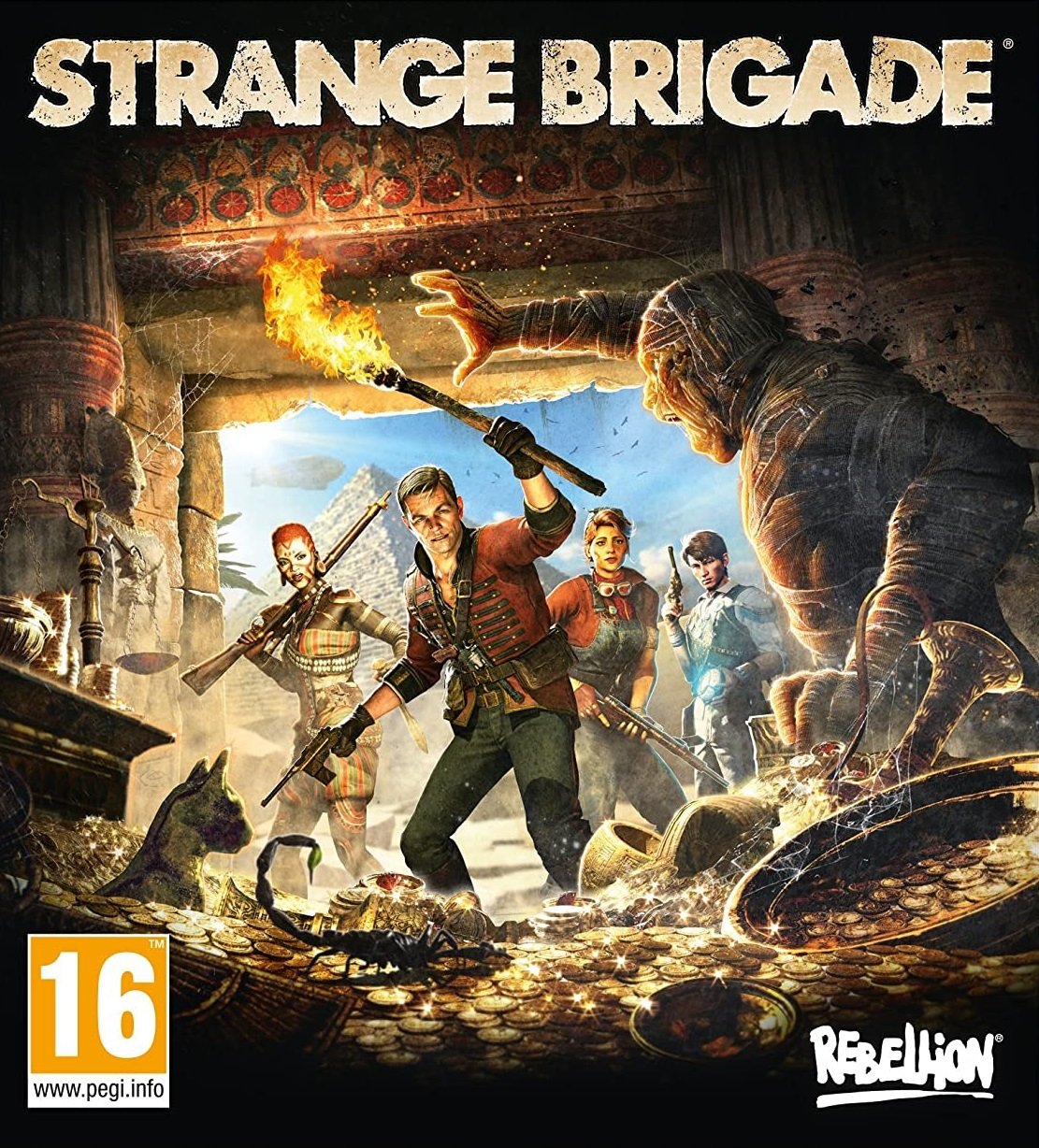 jaquette du jeu vidéo Strange Brigade