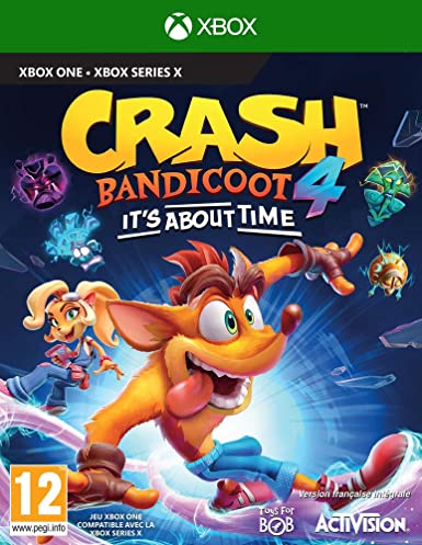 jaquette du jeu vidéo Crash Bandicoot 4 : It's About Time