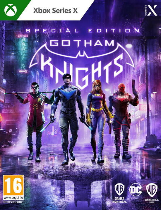 jaquette du jeu vidéo Gotham Knights