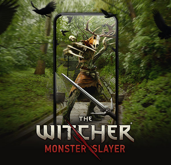 jaquette du jeu vidéo The Witcher: Monster Slayer