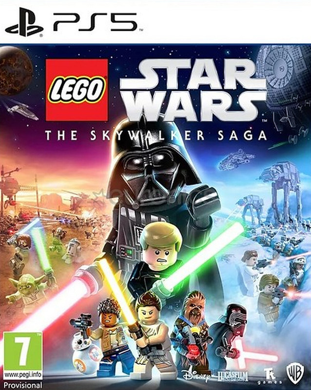 jaquette du jeu vidéo Lego Star Wars : La Saga Skywalker