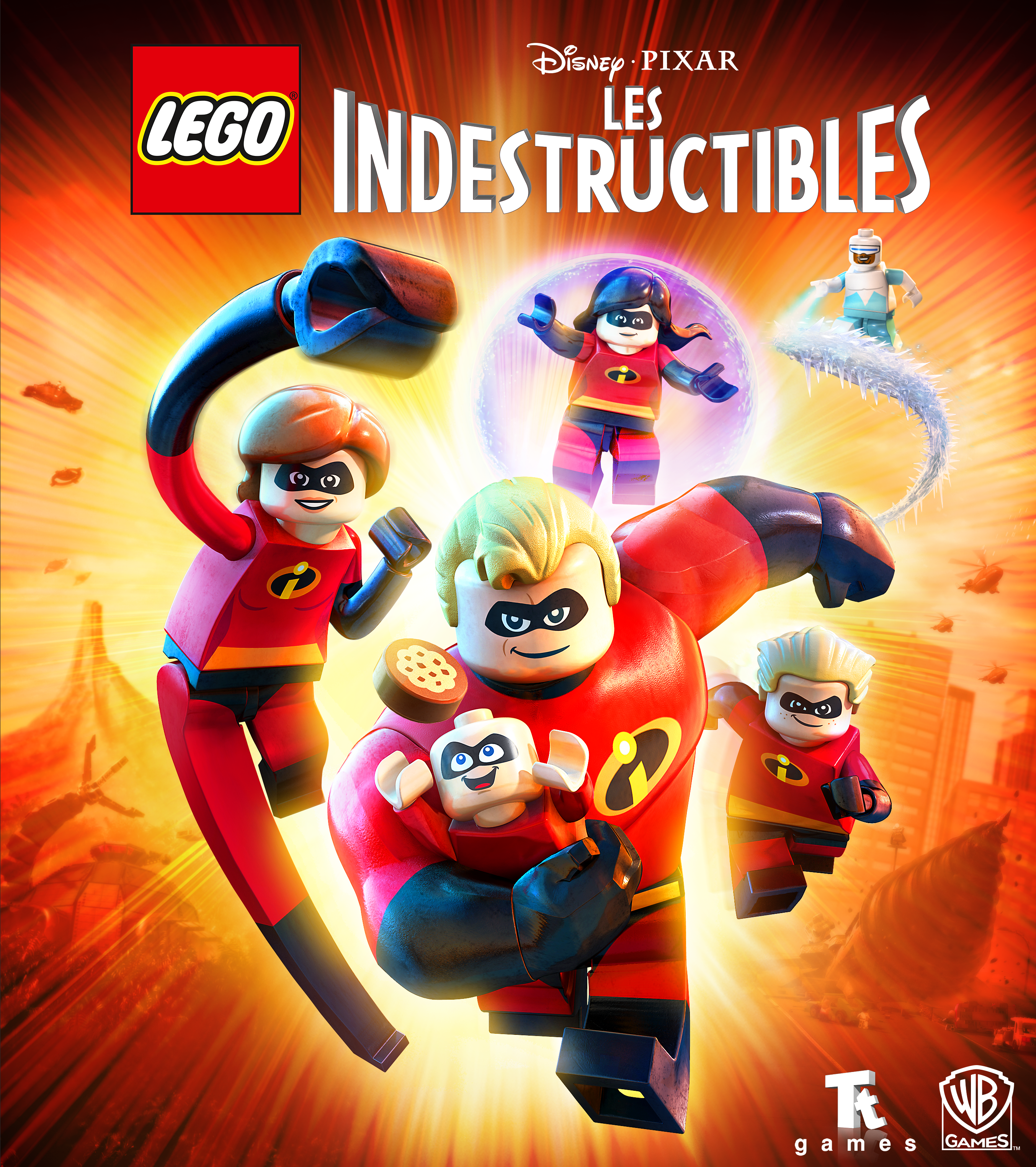 jaquette du jeu vidéo Lego Les Indestructibles