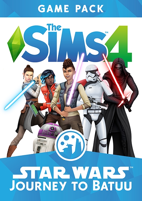 jaquette du jeu vidéo Les Sims 4 : Star Wars Voyage Sur Batuu