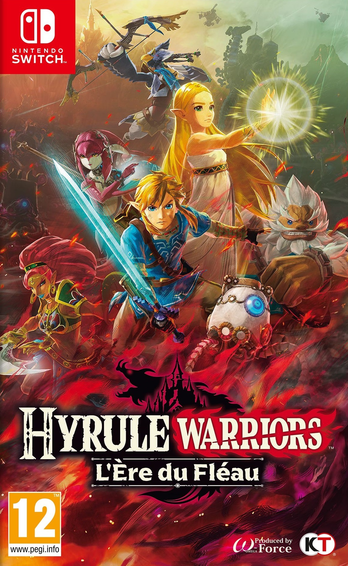 jaquette du jeu vidéo Hyrule Warriors : L'Ere du Fléau