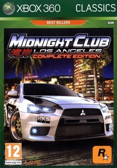 jaquette du jeu vidéo Midnight Club - Los Angeles Complete Edition