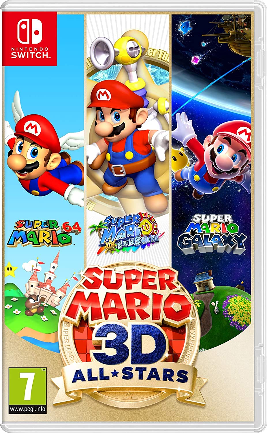 jaquette du jeu vidéo Super Mario 3D all stars