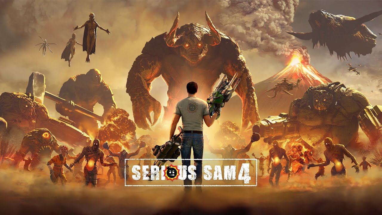 jaquette du jeu vidéo Serious Sam 4