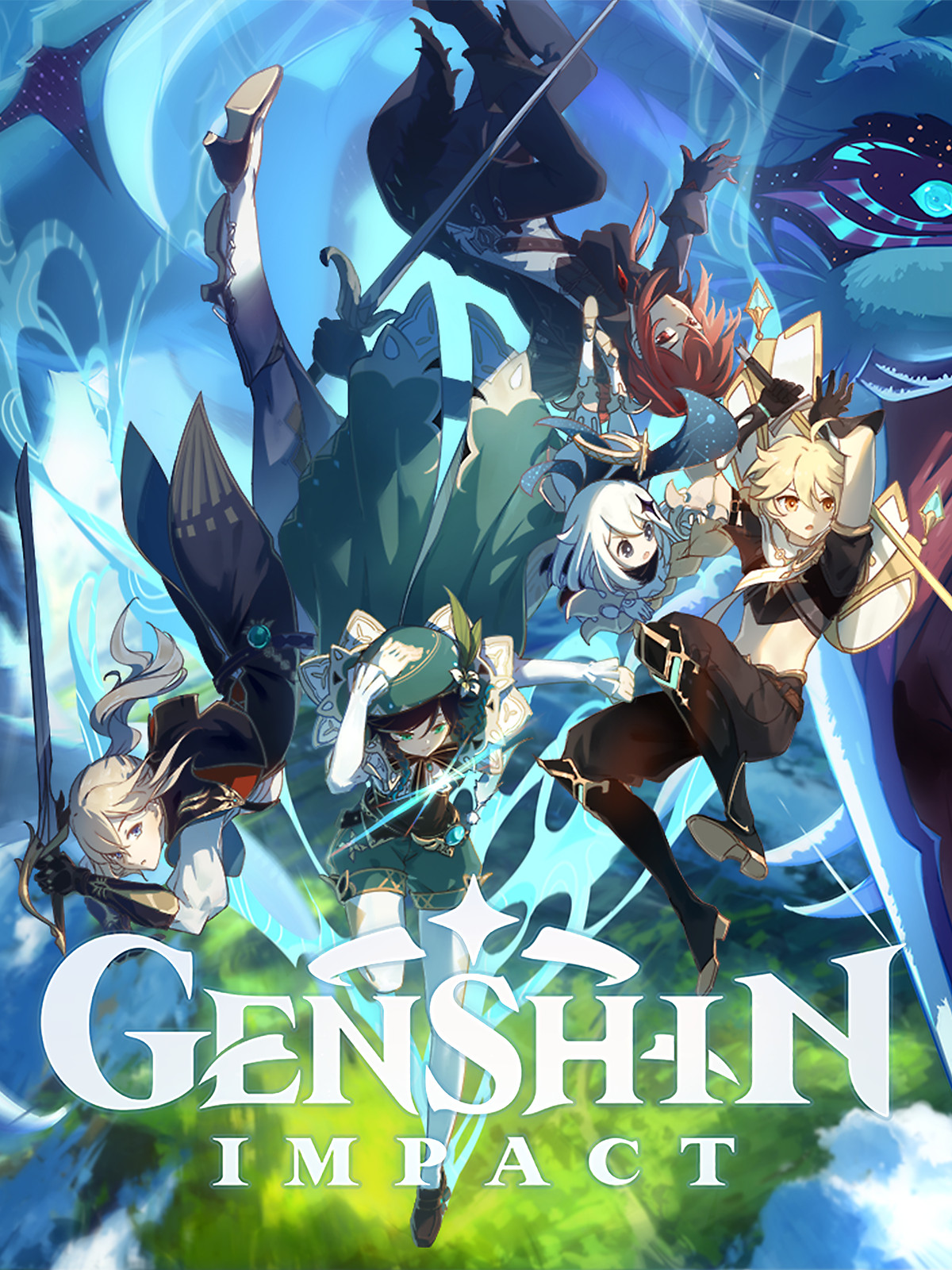 jaquette du jeu vidéo Genshin Impact