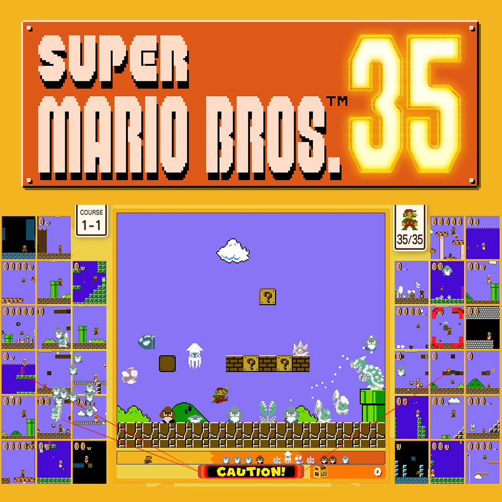 jaquette du jeu vidéo Super Mario Bros. 35