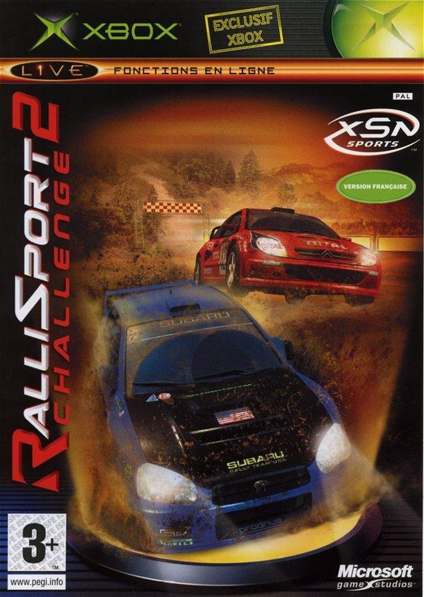 jaquette du jeu vidéo RalliSport Challenge 2