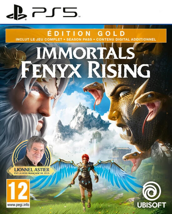 jaquette du jeu vidéo Immortals Fenyx Rising
