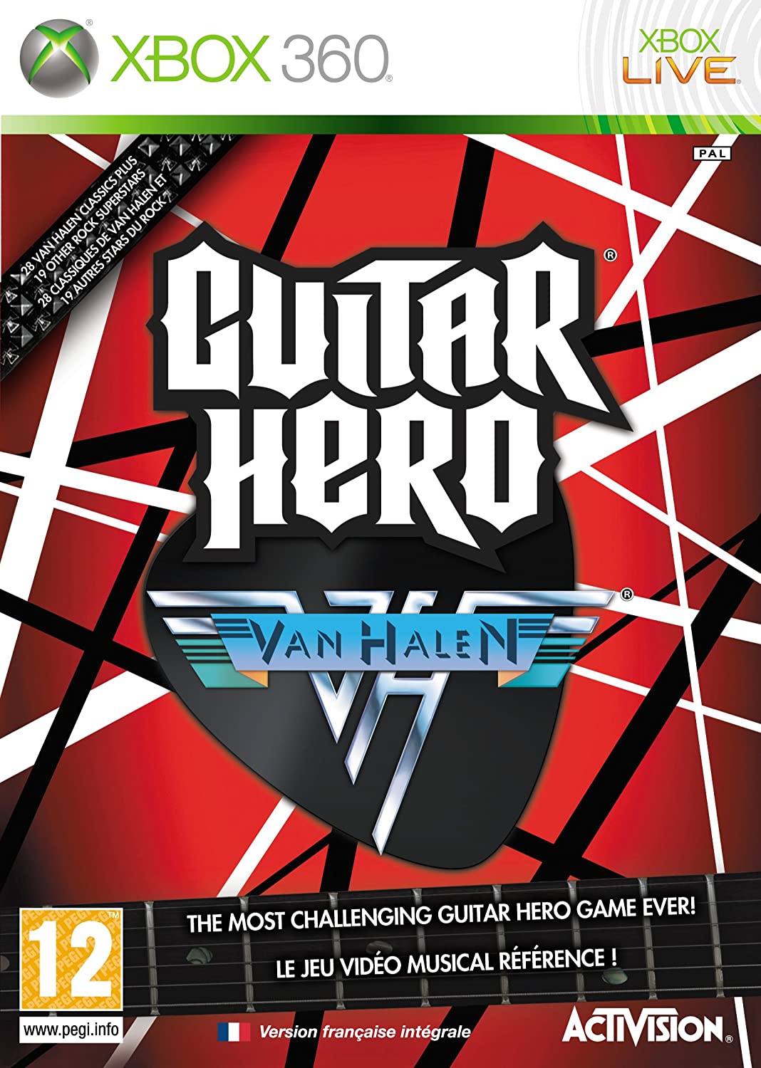 jaquette du jeu vidéo Guitar Hero : Van Halen