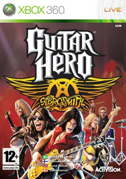 jaquette du jeu vidéo Guitar Hero: Aerosmith