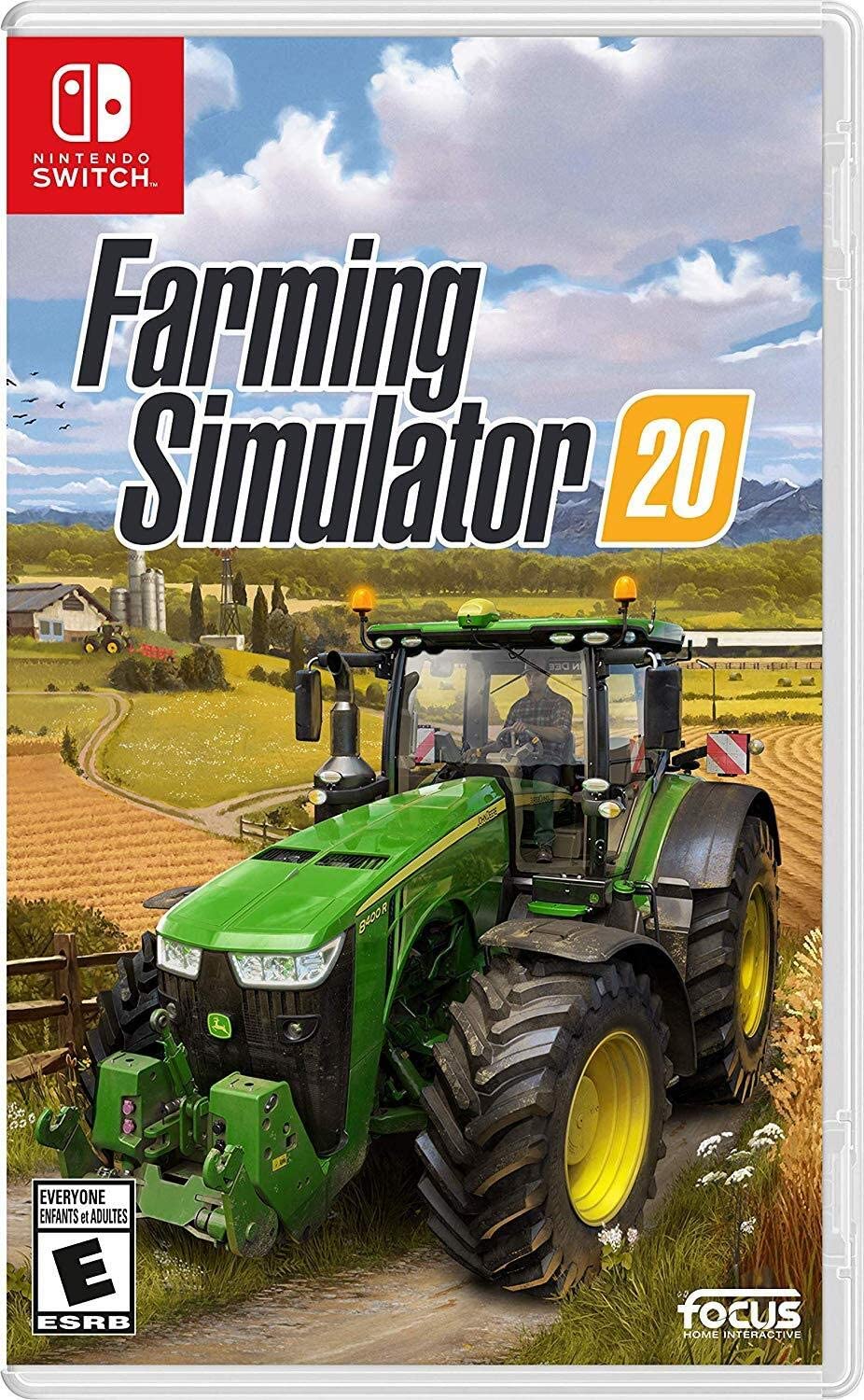 jaquette du jeu vidéo Farming Simulator 20