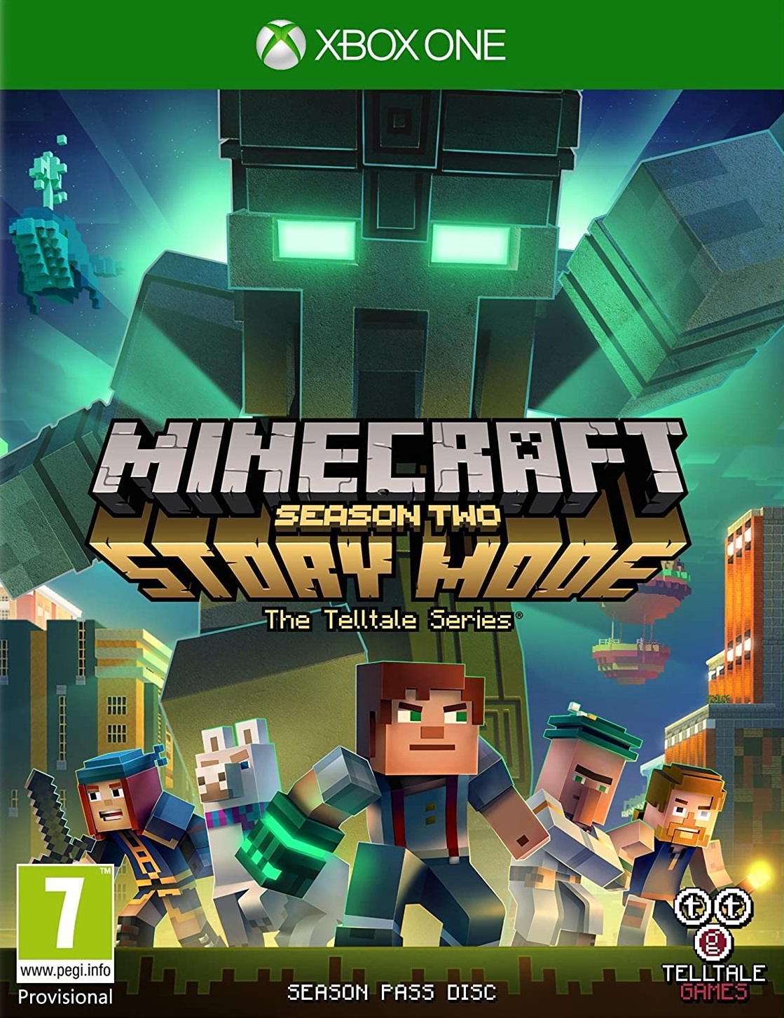 jaquette du jeu vidéo Minecraft: Story Mode - Saison 2