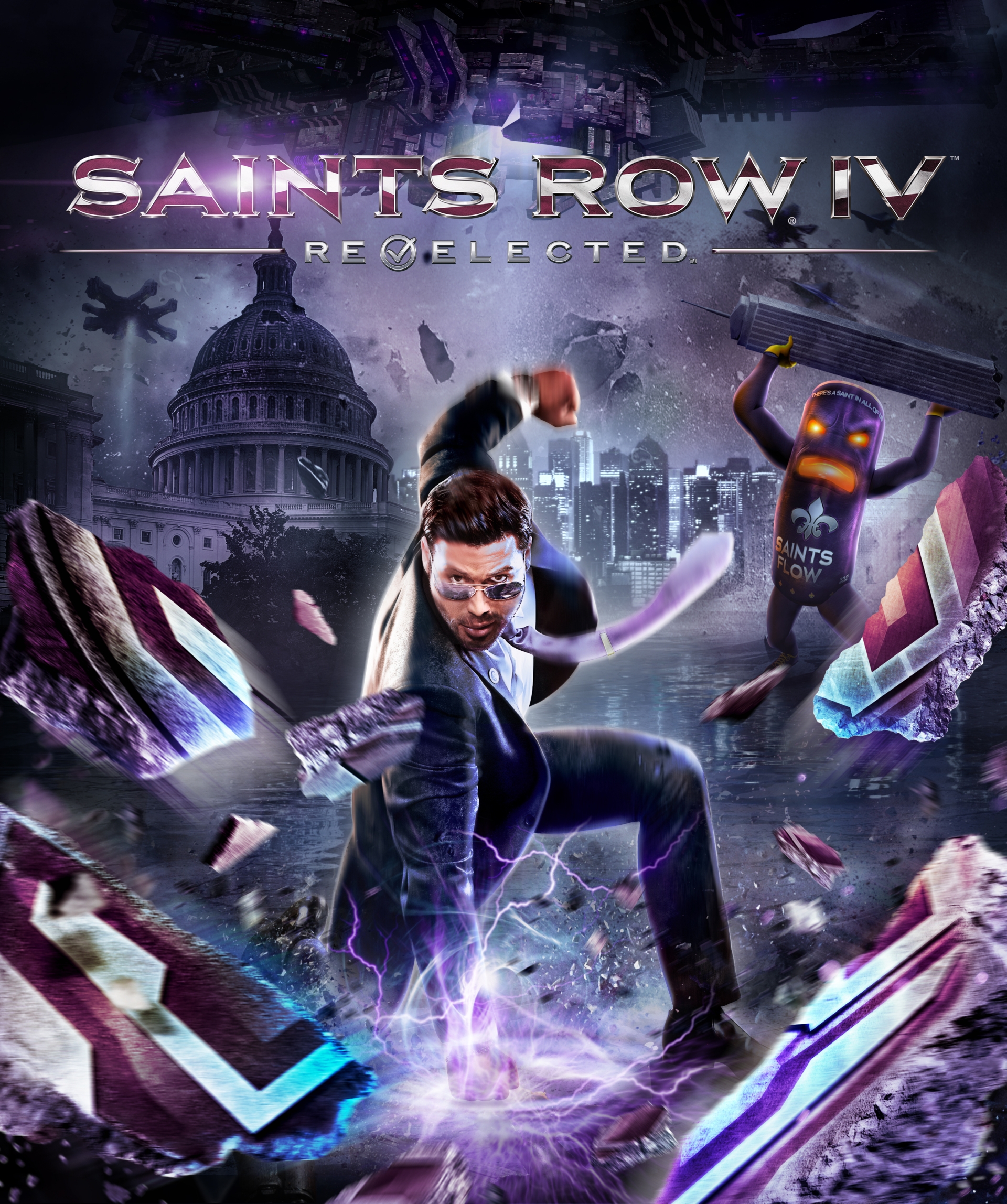 jaquette du jeu vidéo Saints Row IV: Re-Elected