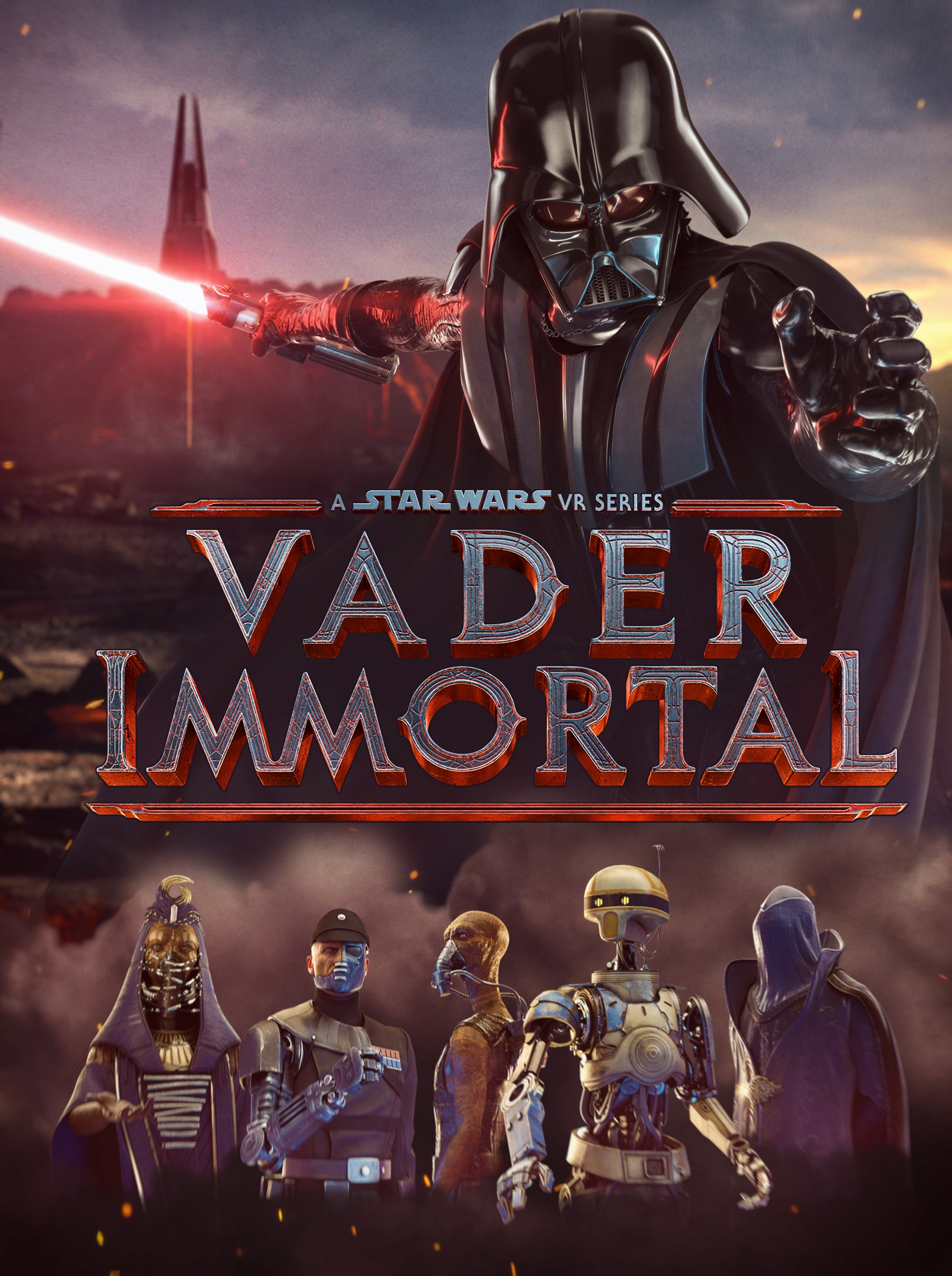 jaquette du jeu vidéo Vader Immortal: A Star Wars VR Series