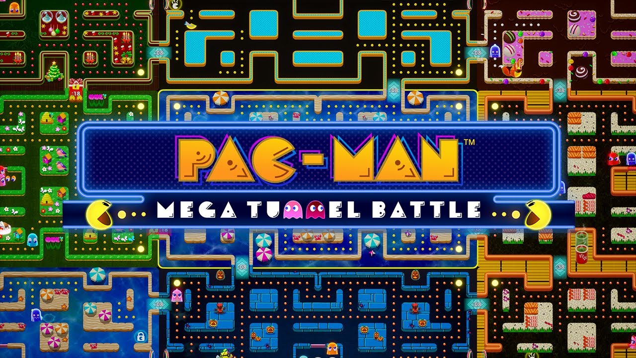 jaquette du jeu vidéo Pac-Man Mega Tunnel Battle