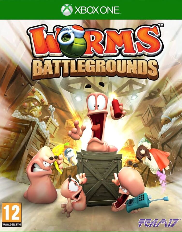 jaquette du jeu vidéo Worms Battlegrounds