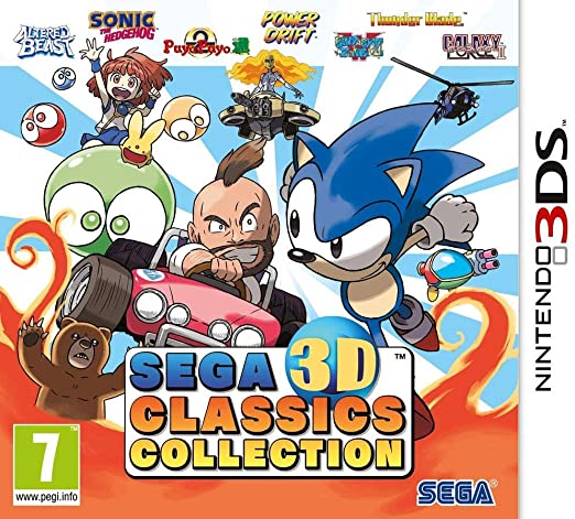 jaquette du jeu vidéo Sega 3D Classics Collection