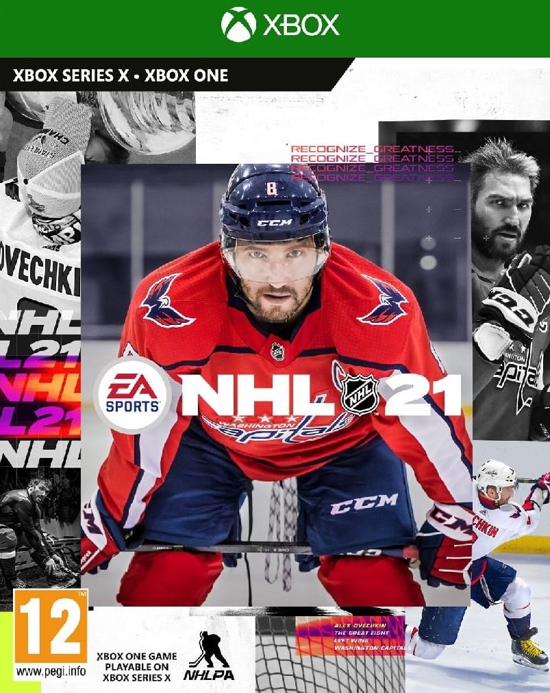 jaquette du jeu vidéo NHL 21