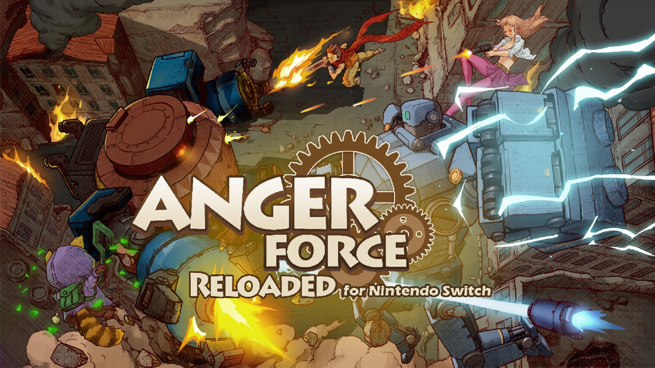 jaquette du jeu vidéo AngerForce:Reloaded