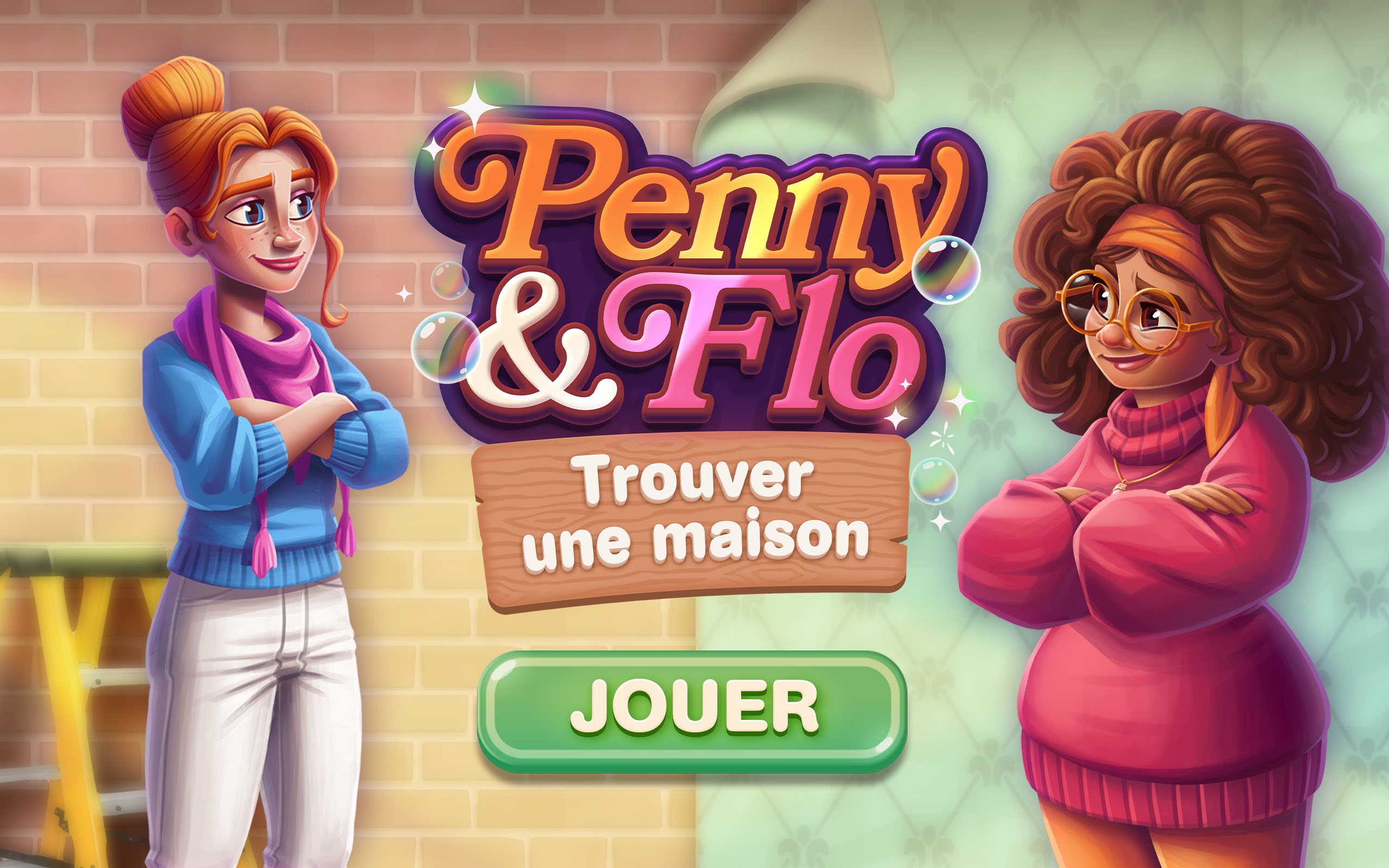 jaquette du jeu vidéo Penny & Flo : Trouver Une Maison