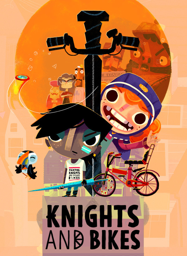 jaquette du jeu vidéo Knights And Bikes
