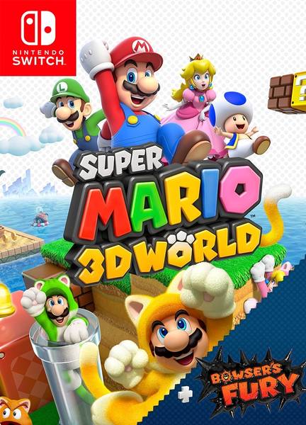 jaquette du jeu vidéo Super Mario 3D World + Bowser's Fury