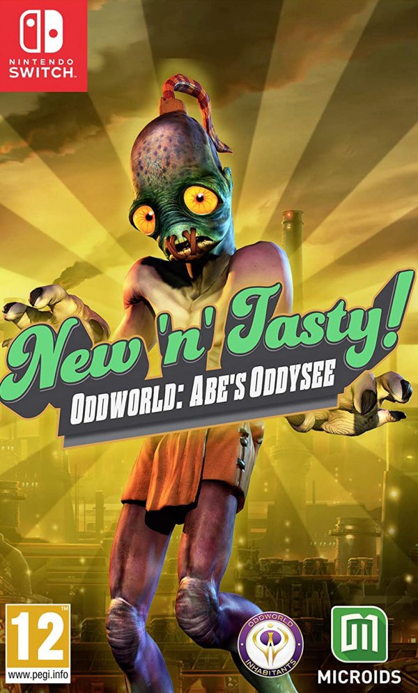 jaquette du jeu vidéo Oddworld : Abe's Odyssee - New 'n' Tasty