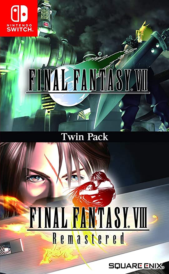 jaquette du jeu vidéo Final Fantasy VII & Final Fantasy VIII Remastered - Twin Pack