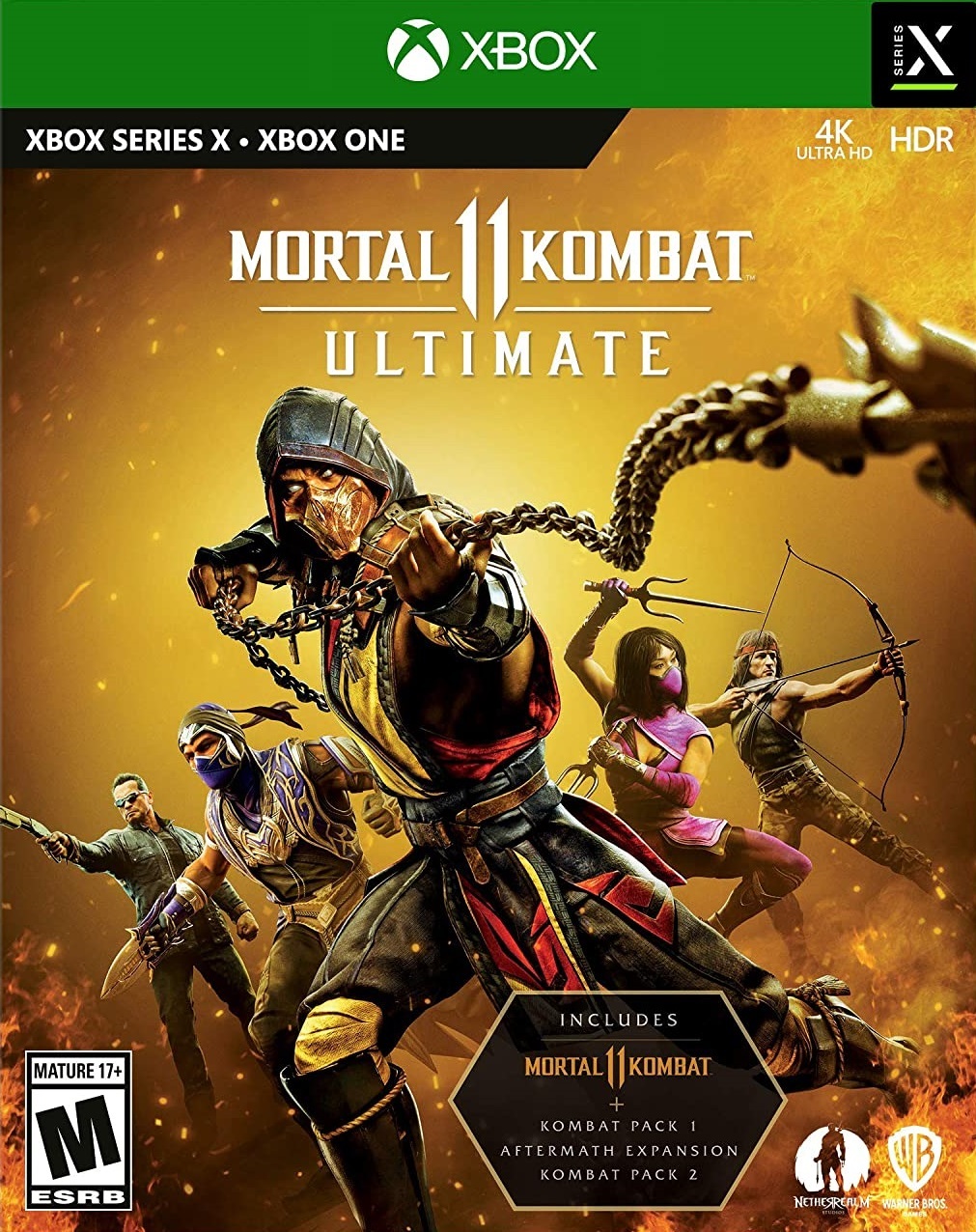 jaquette du jeu vidéo Mortal Kombat 11 Ultimate