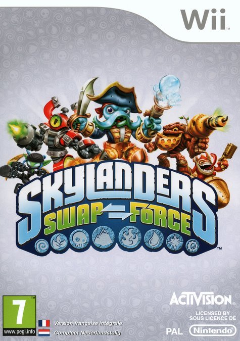 jaquette du jeu vidéo Skylanders SWAP Force