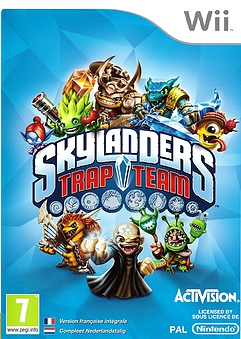 jaquette du jeu vidéo Skylanders Trap Team