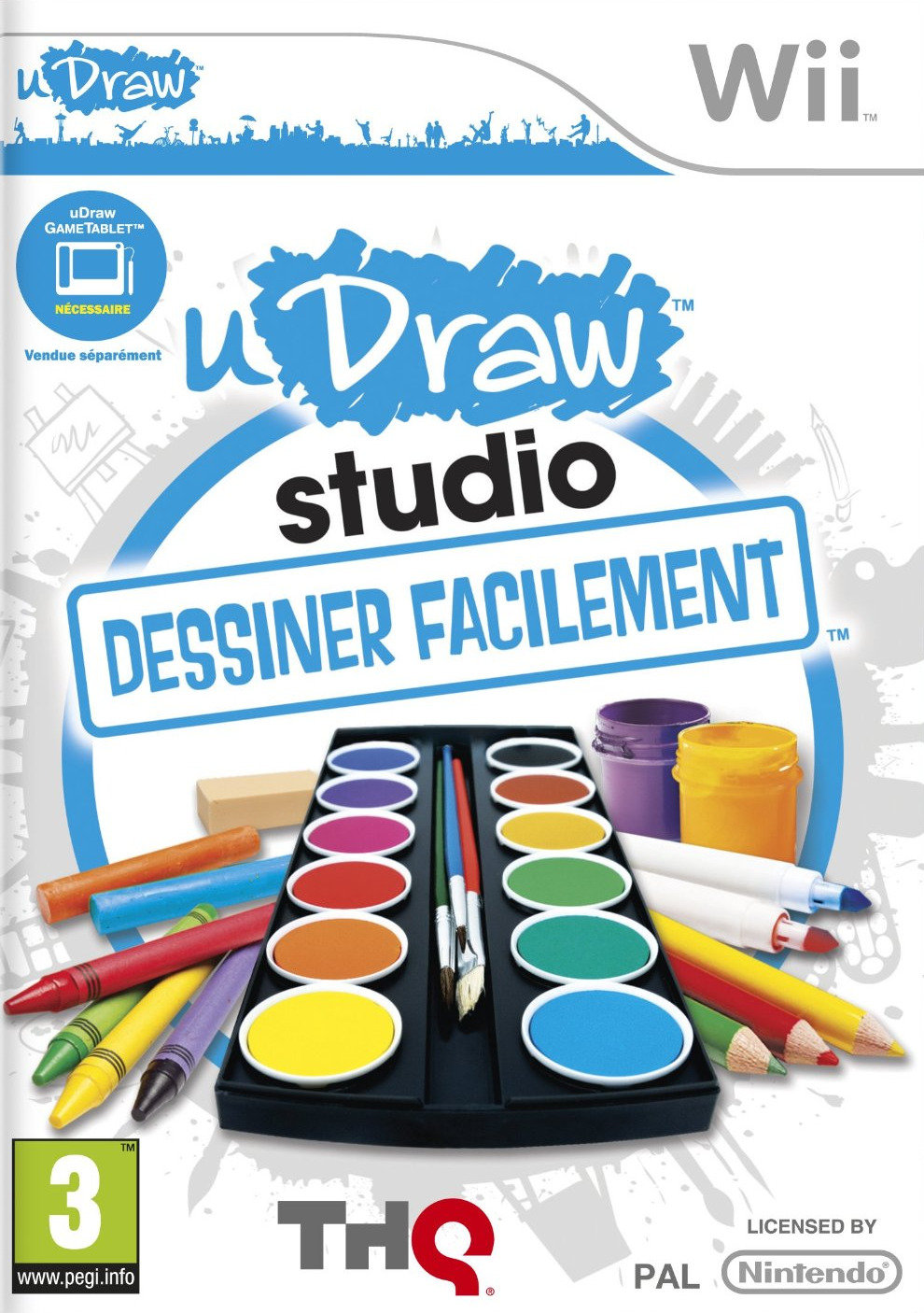 jaquette du jeu vidéo uDraw Studio : Dessiner Facilement