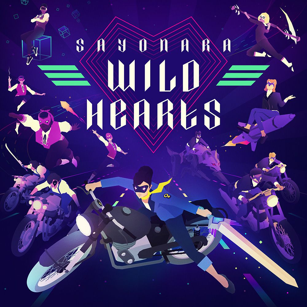 jaquette du jeu vidéo Sayonara Wild Hearts