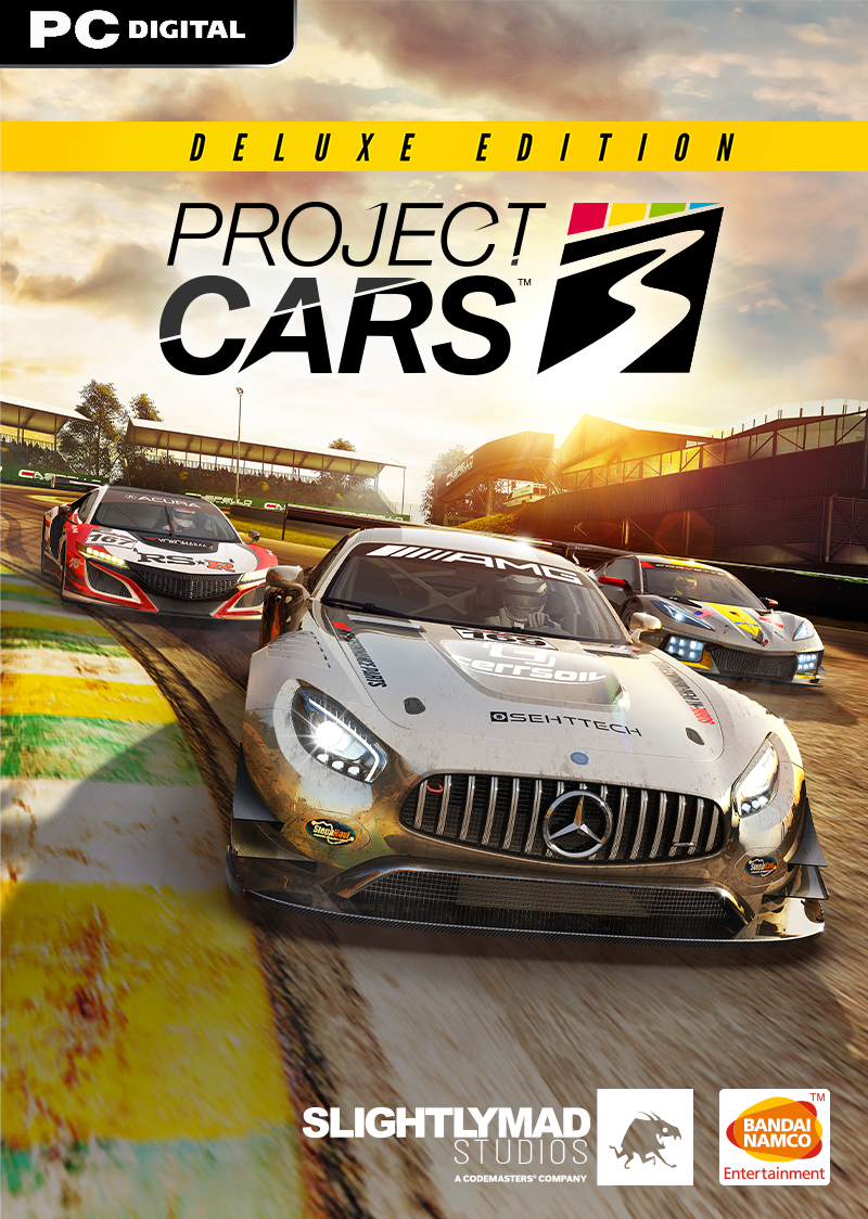 jaquette du jeu vidéo Project CARS 3