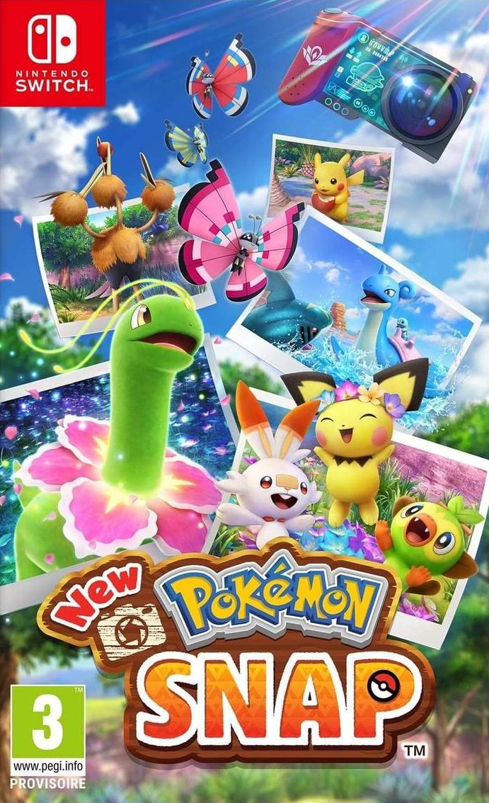 jaquette du jeu vidéo New Pokémon Snap